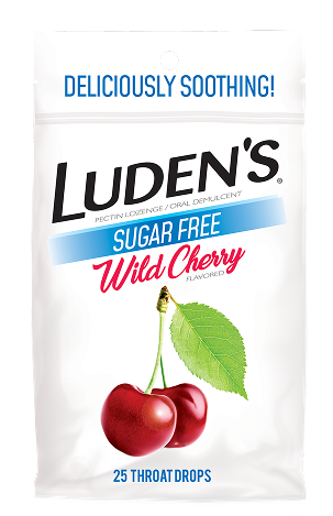 Luden's® Wild Cherry Dual Relief Cough Suppressant/Oral Lozenges
